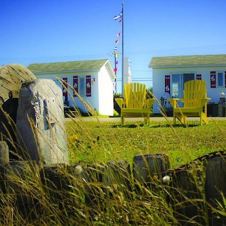 Les Cabines Du Phare Rimouski Bagian luar foto
